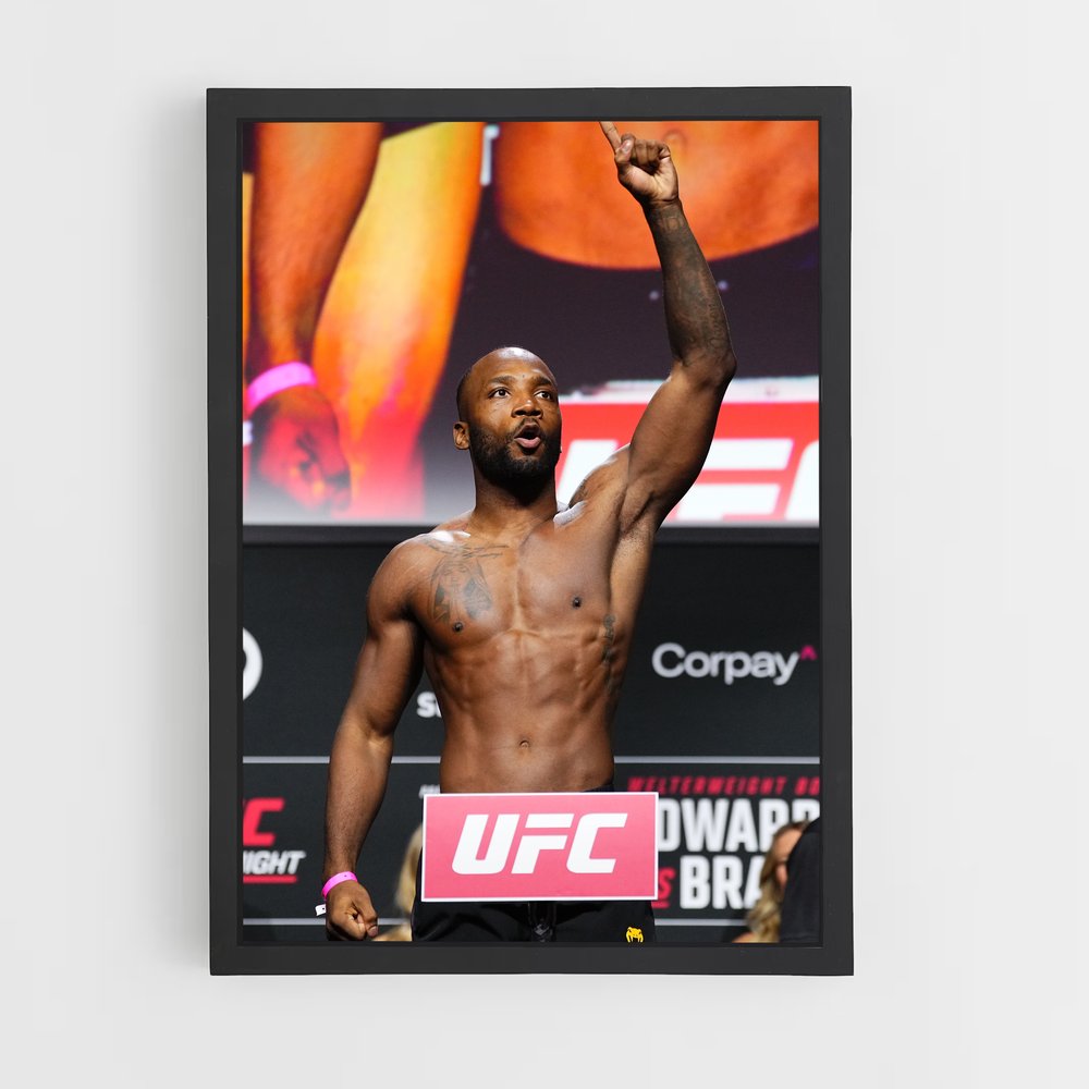 Poster Daniel Petter: La Star du Ring – affiche MMA (vue 2)